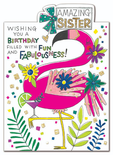 Picture of AMAZING SISTER BIRTHDAY CARD